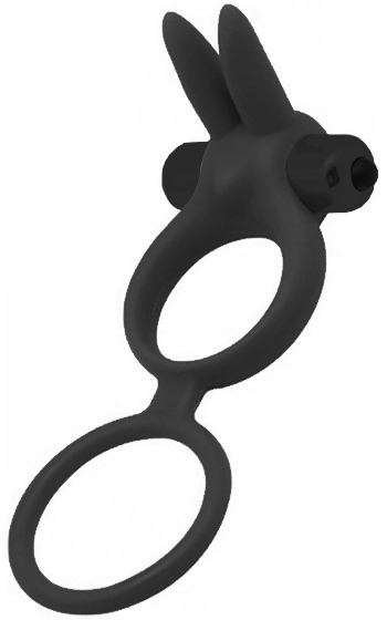Dubbel Rabbitring Svart