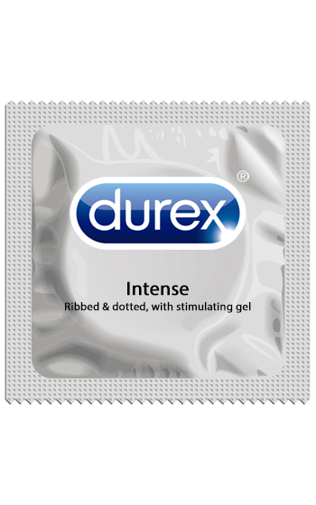 Durex Intense Stimulerande Kondomer 8 st     - Klar