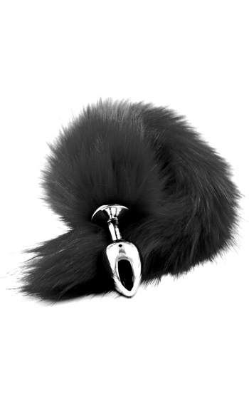 Fox Tail Plug Black
