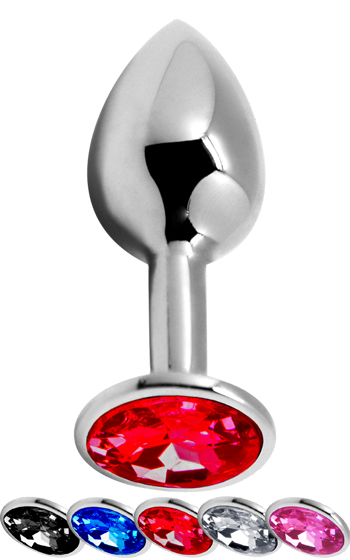 Metallplugg Medium Röd