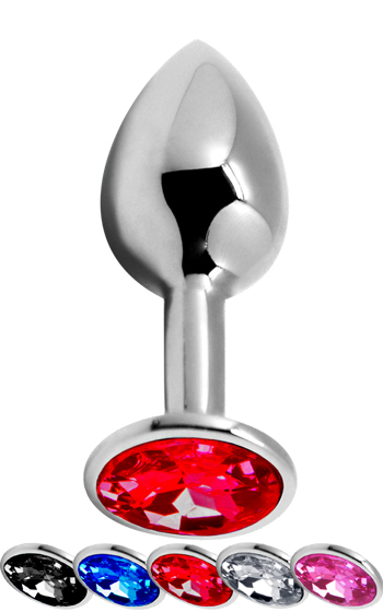 Metallplugg Small Röd