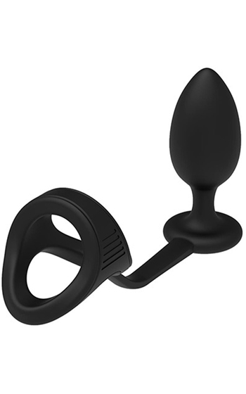 Penisring med Analplugg