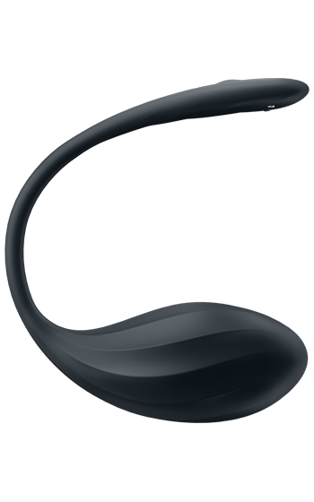 Satisfyer Ribbed Petal Svart