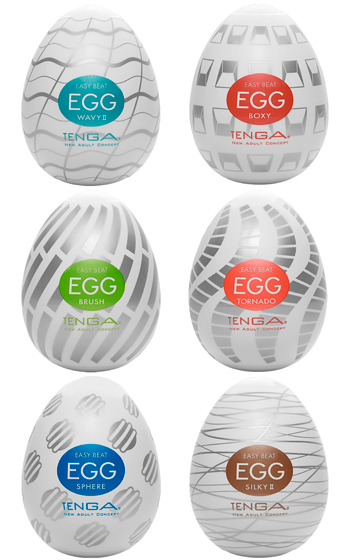 Tenga - Egg Mix 6-pack No 2